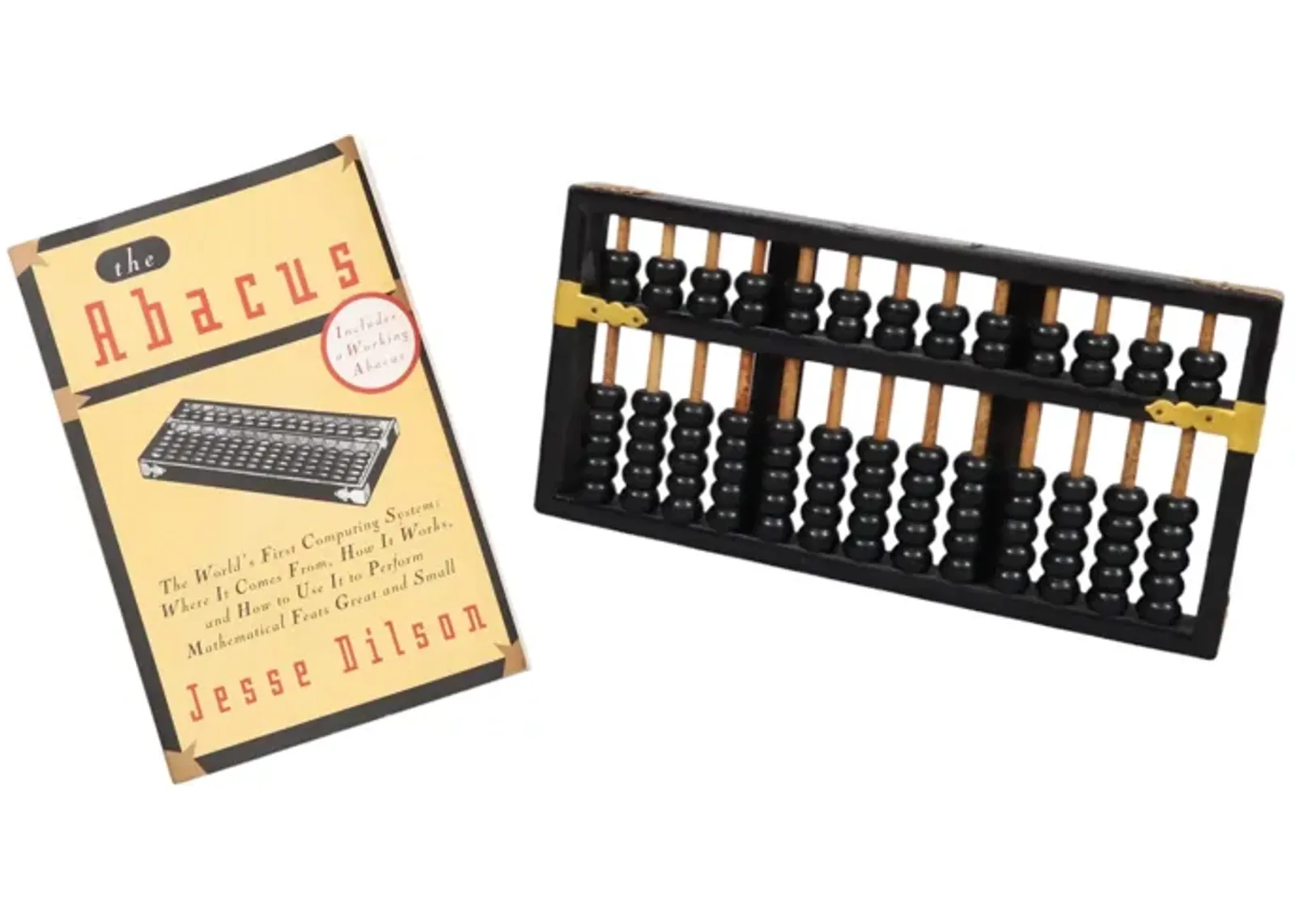 Chinese Abacus by Lotus Flower - Interesting Things - Black