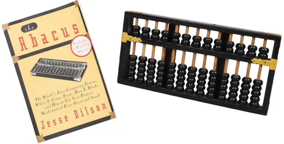 Chinese Abacus by Lotus Flower - Interesting Things - Black