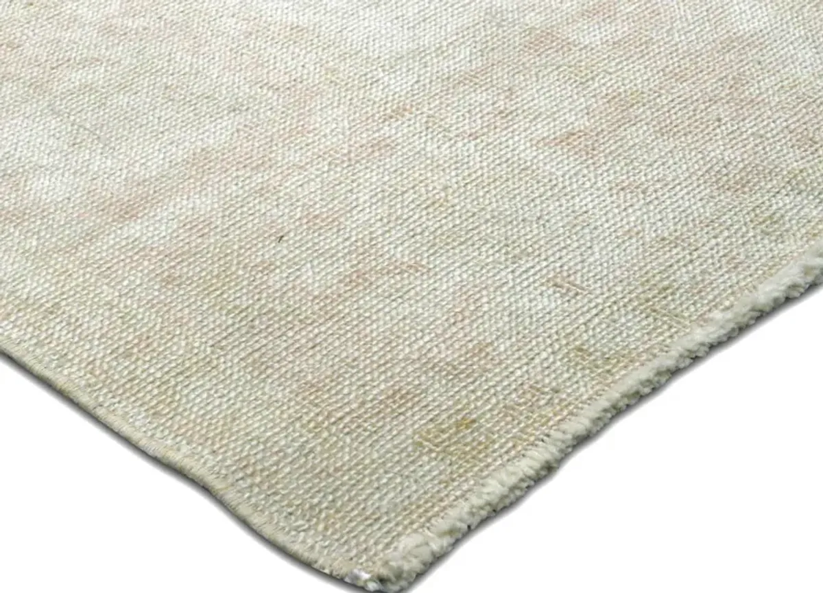 1960s Turkish Oushak Rug - 5'10" x 10'10 - Nalbandian - Beige - Beige