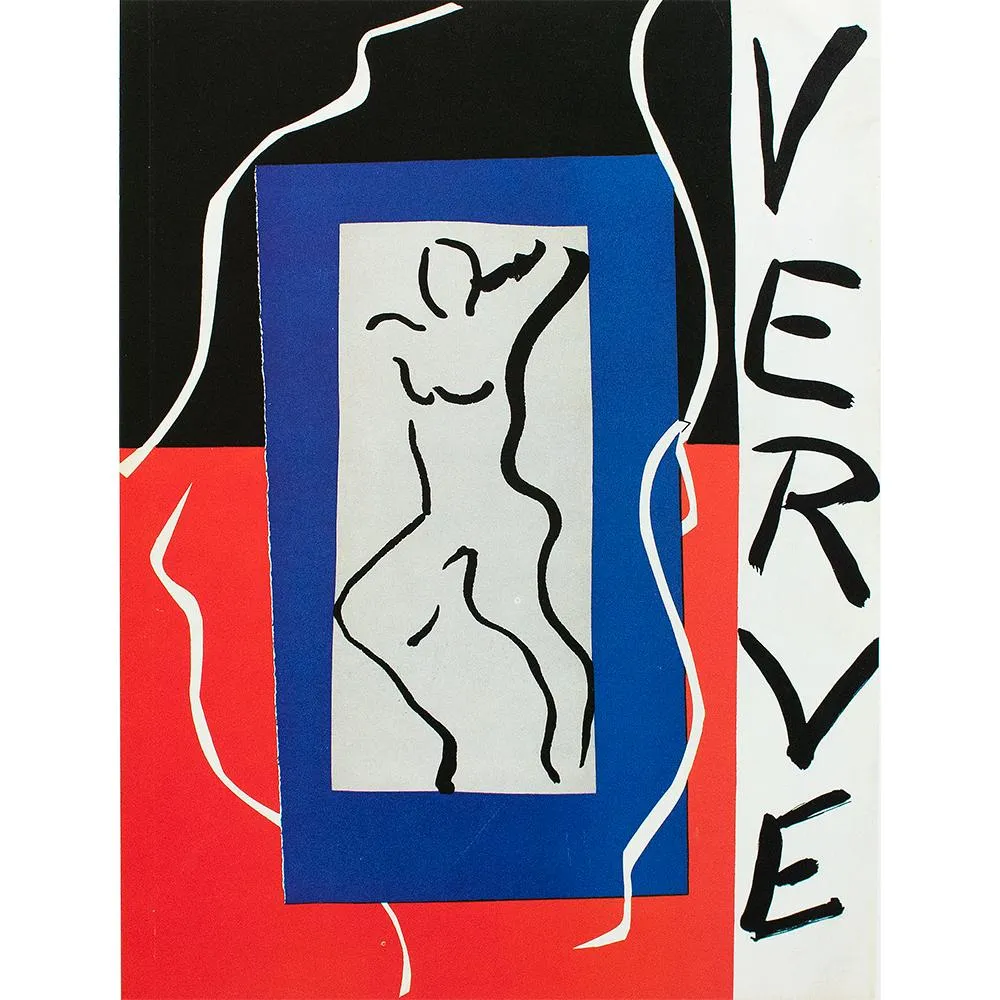 Henri Matisse "Verve No. 1" (1937) Cover - Red