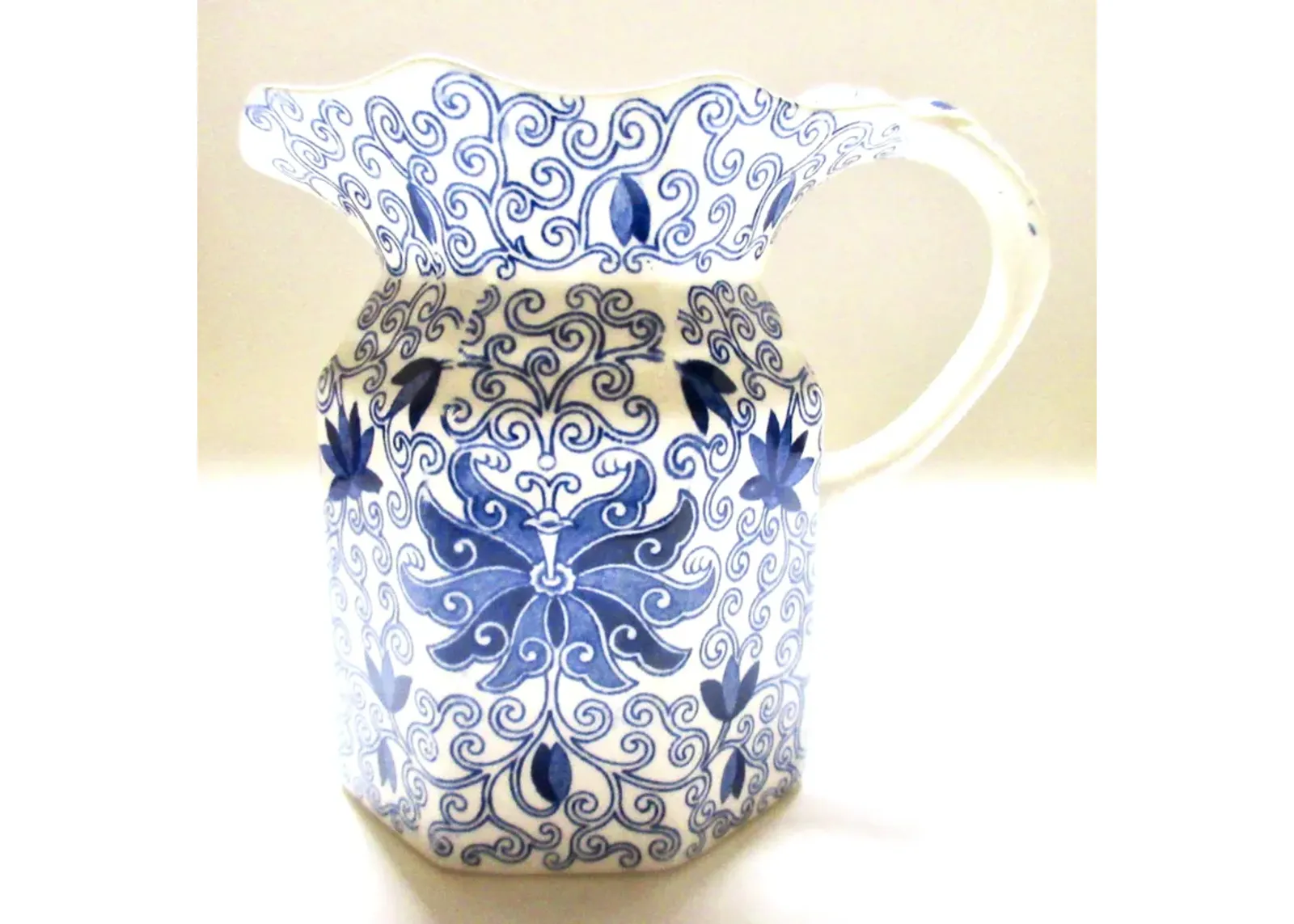 Mason's English Ironstone Jug - Blue