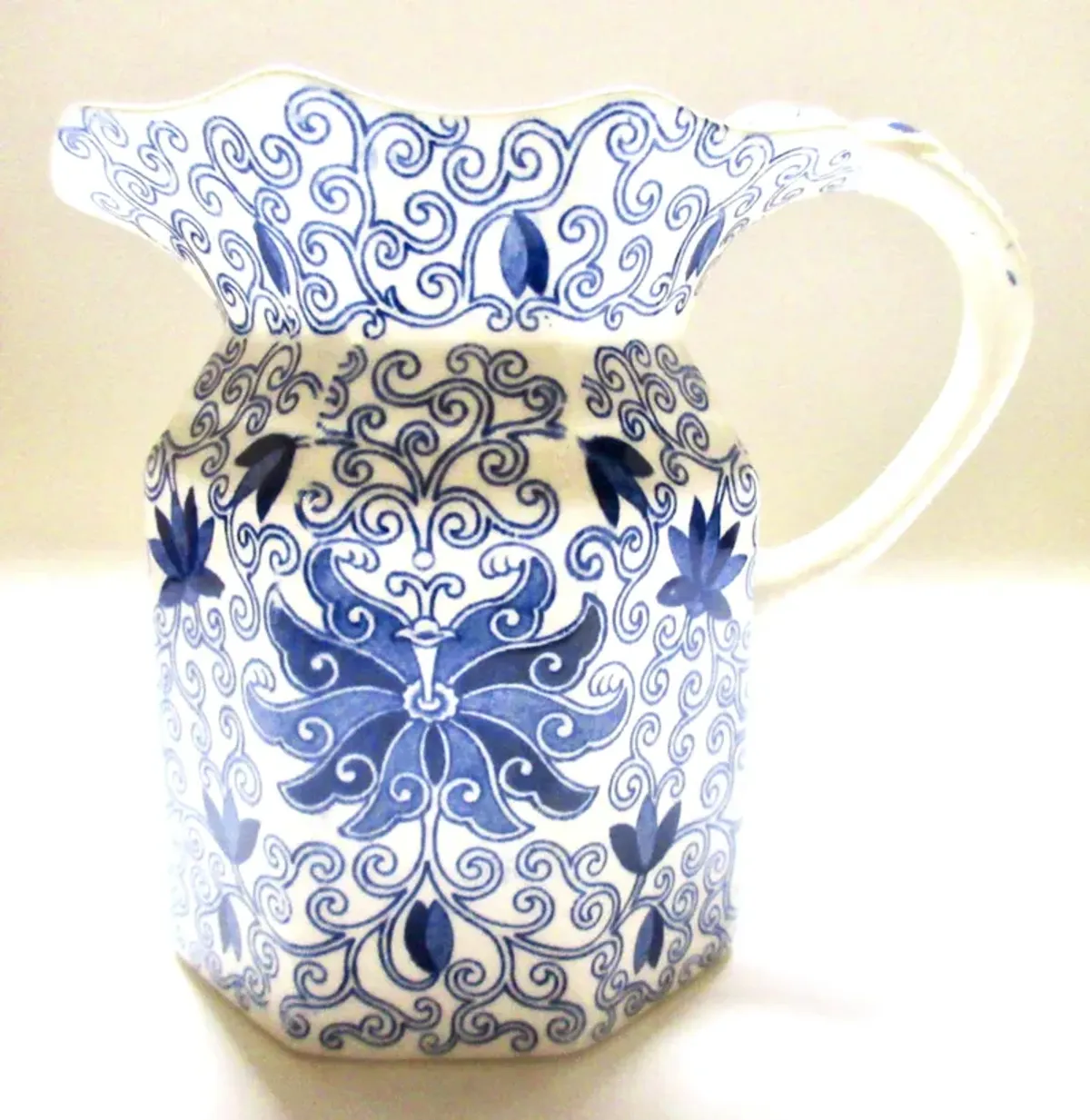 Mason's English Ironstone Jug - Blue