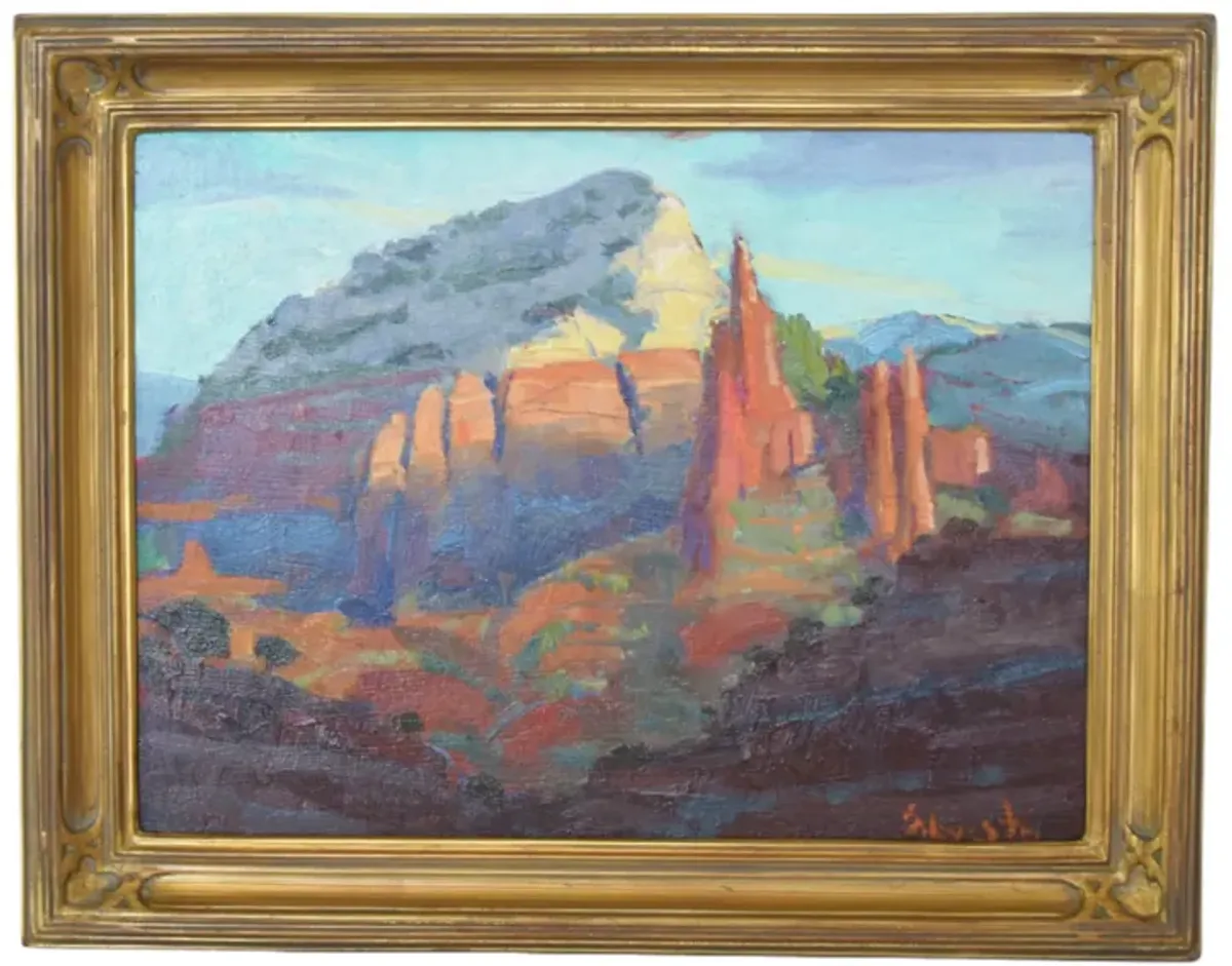 Silvio Silvestri - Arizona Landscape - Brown