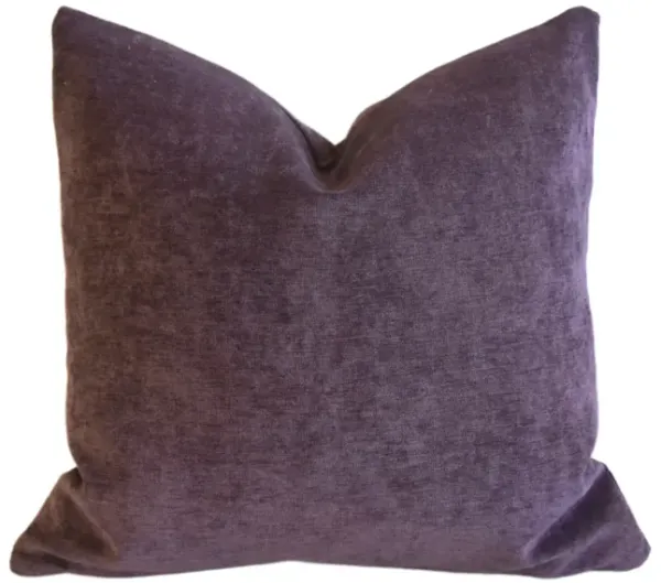 Lavender Purple Violet Velvet Pillow