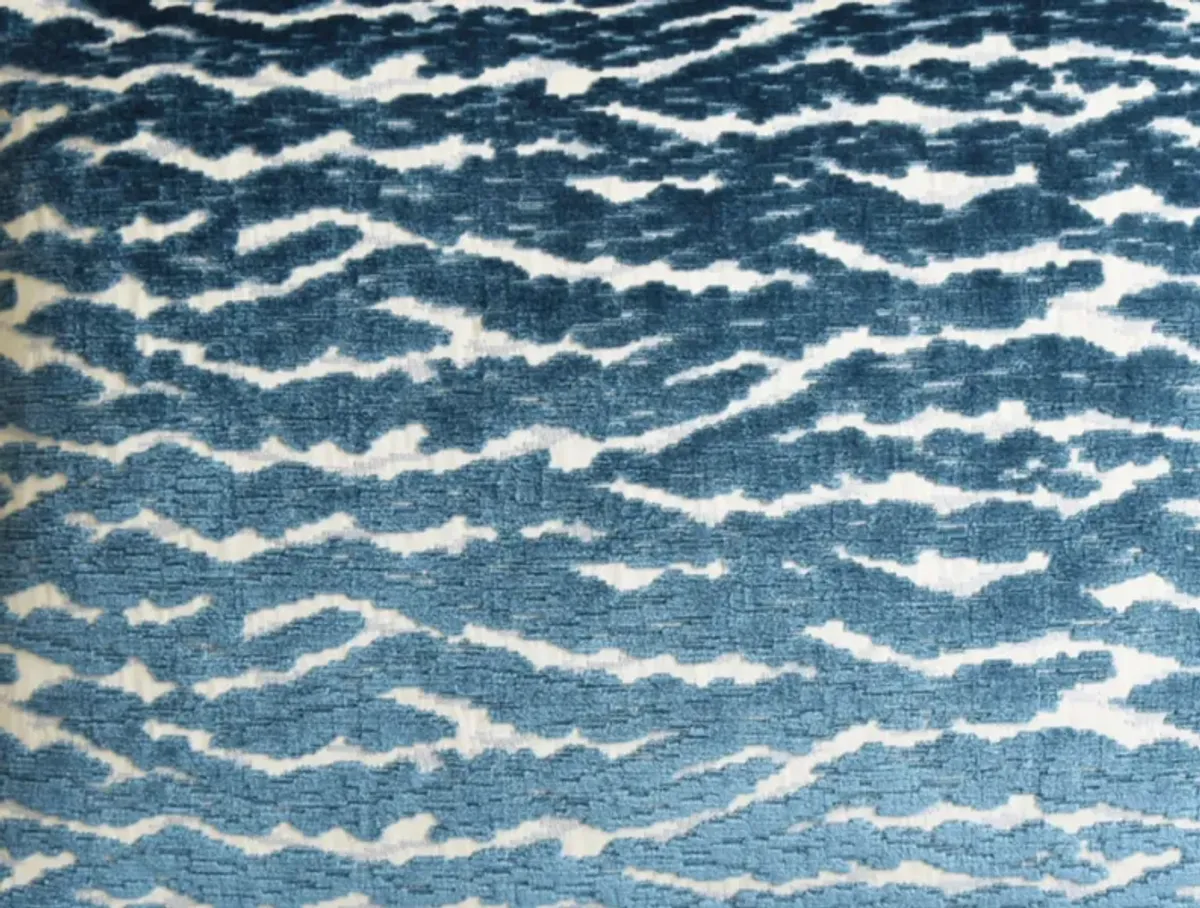 Cowtan & Tout Tiger Zebra Velvet Pillow
