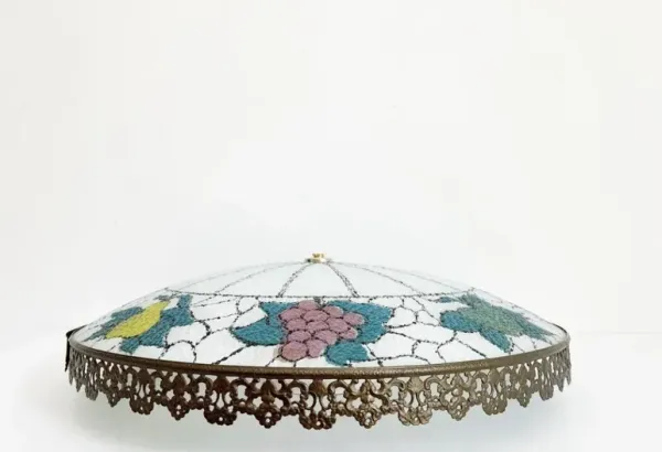 Midcentury Fruit Wheel Flush Light - C the Light Interiors - Blue