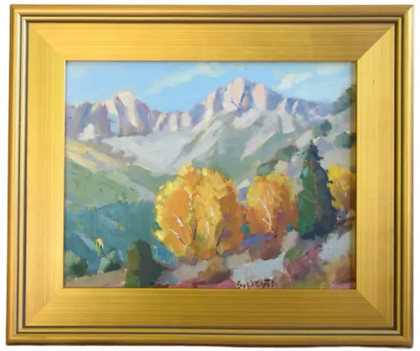 Silvio Silvestri - Tioga Pass Landscape - Green