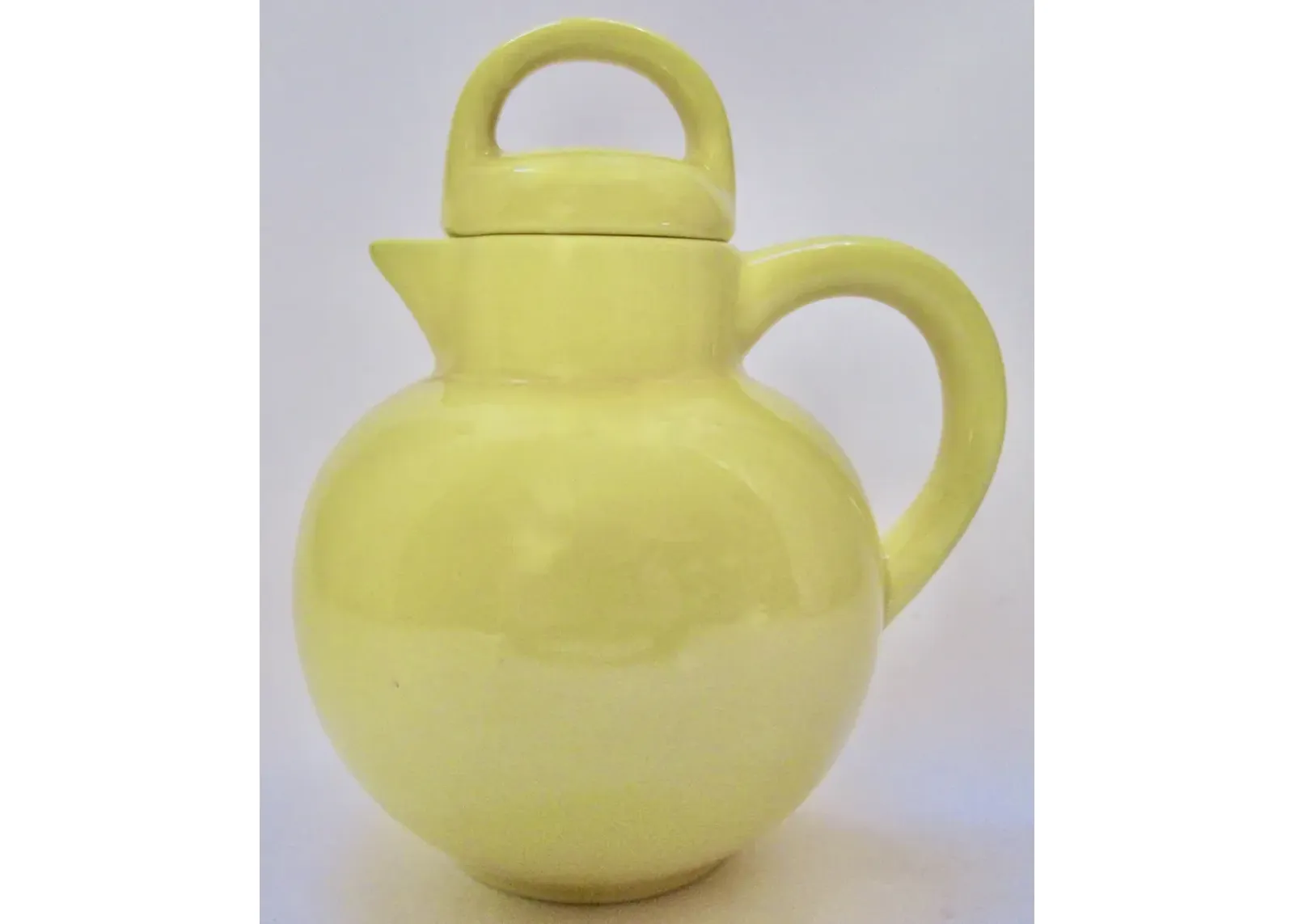 1940s Gladding McBean California Jug - Yellow