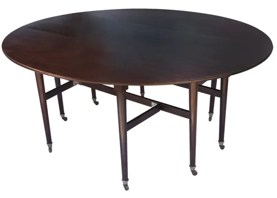 Large Drop Leaf Cherry Dining Table