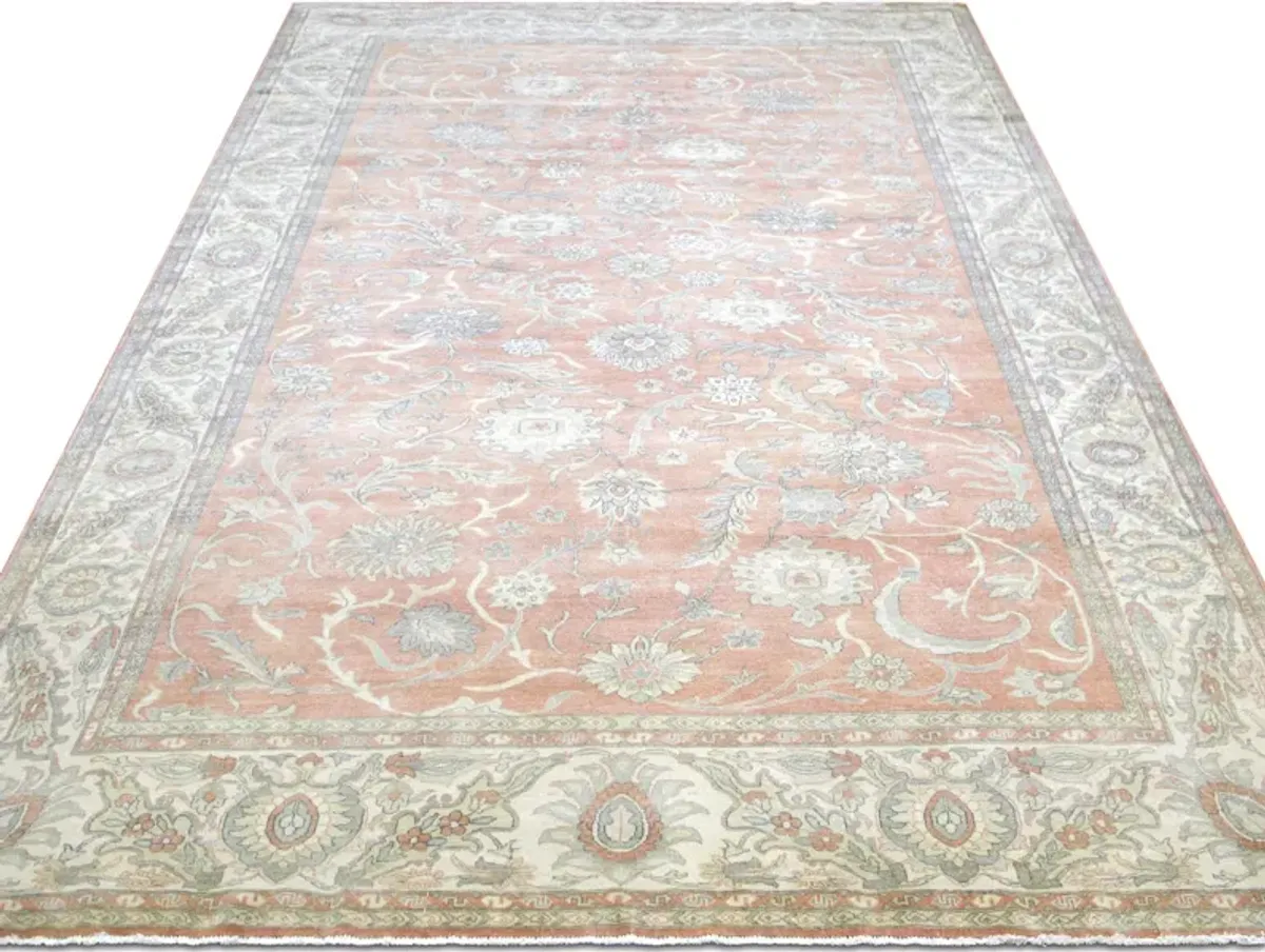 2000 Egyptian Sultanabad Rug-11'8"x17'11 - Red - Red