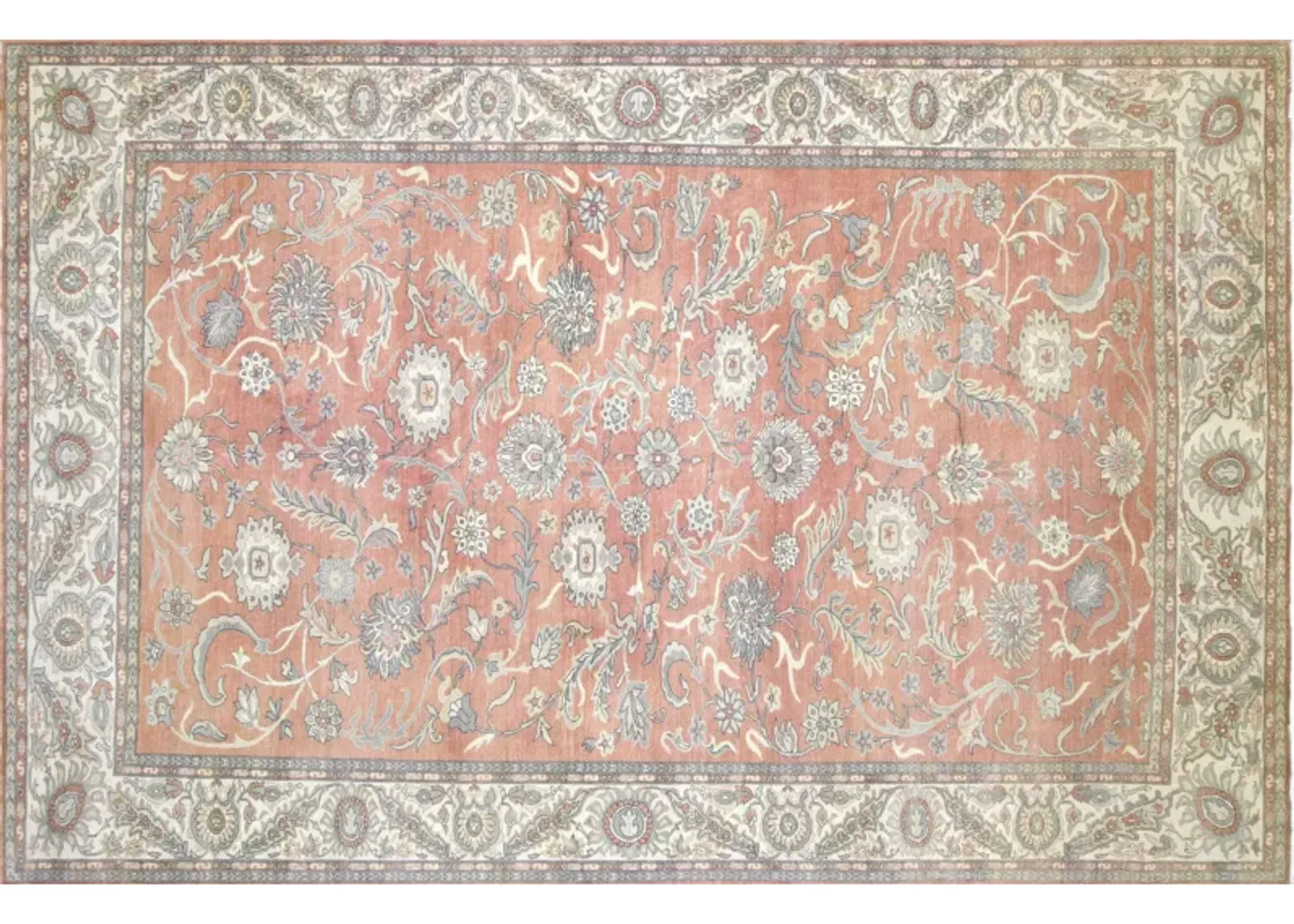 2000 Egyptian Sultanabad Rug-11'8"x17'11 - Red - Red