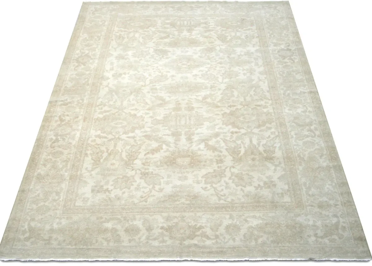 2000 Egyptian Sultanabad Rug-10'1"x13'3" - White - White