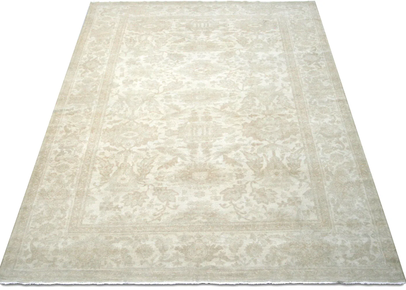 2000 Egyptian Sultanabad Rug-10'1"x13'3" - White - White