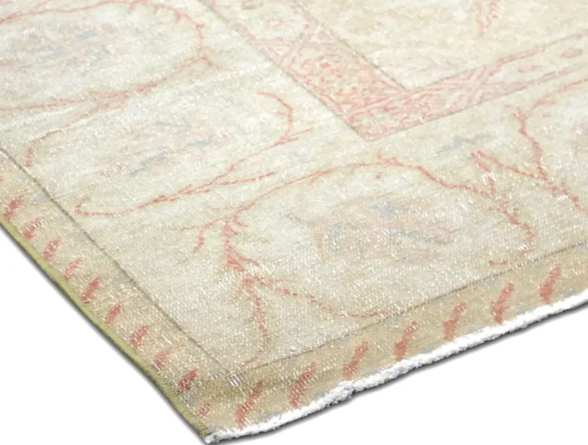 2000s Egyptian Sultanabad Rug-9'6"x19'4" - Beige - Beige