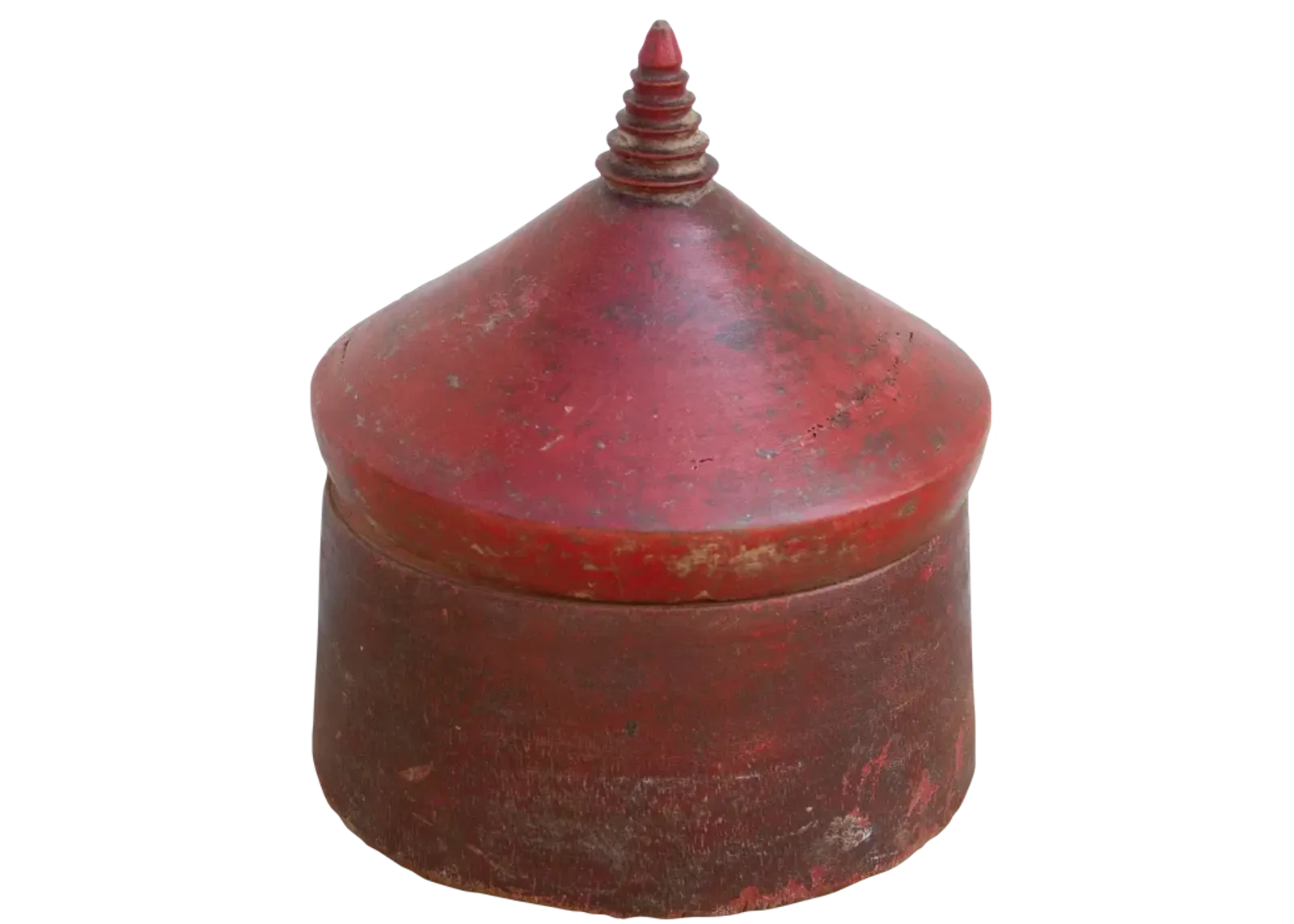 Large Red Devendra Ceremonial Box