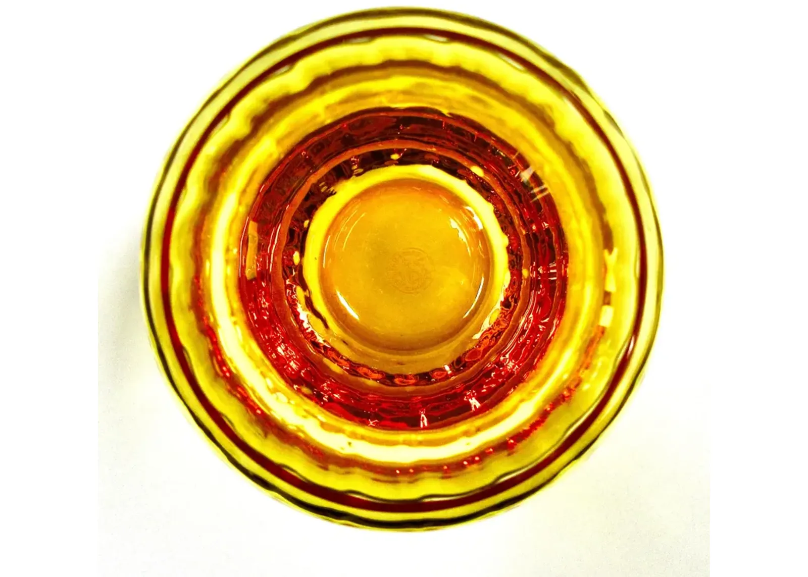 Baccarat Golden Amber Naiades Vase