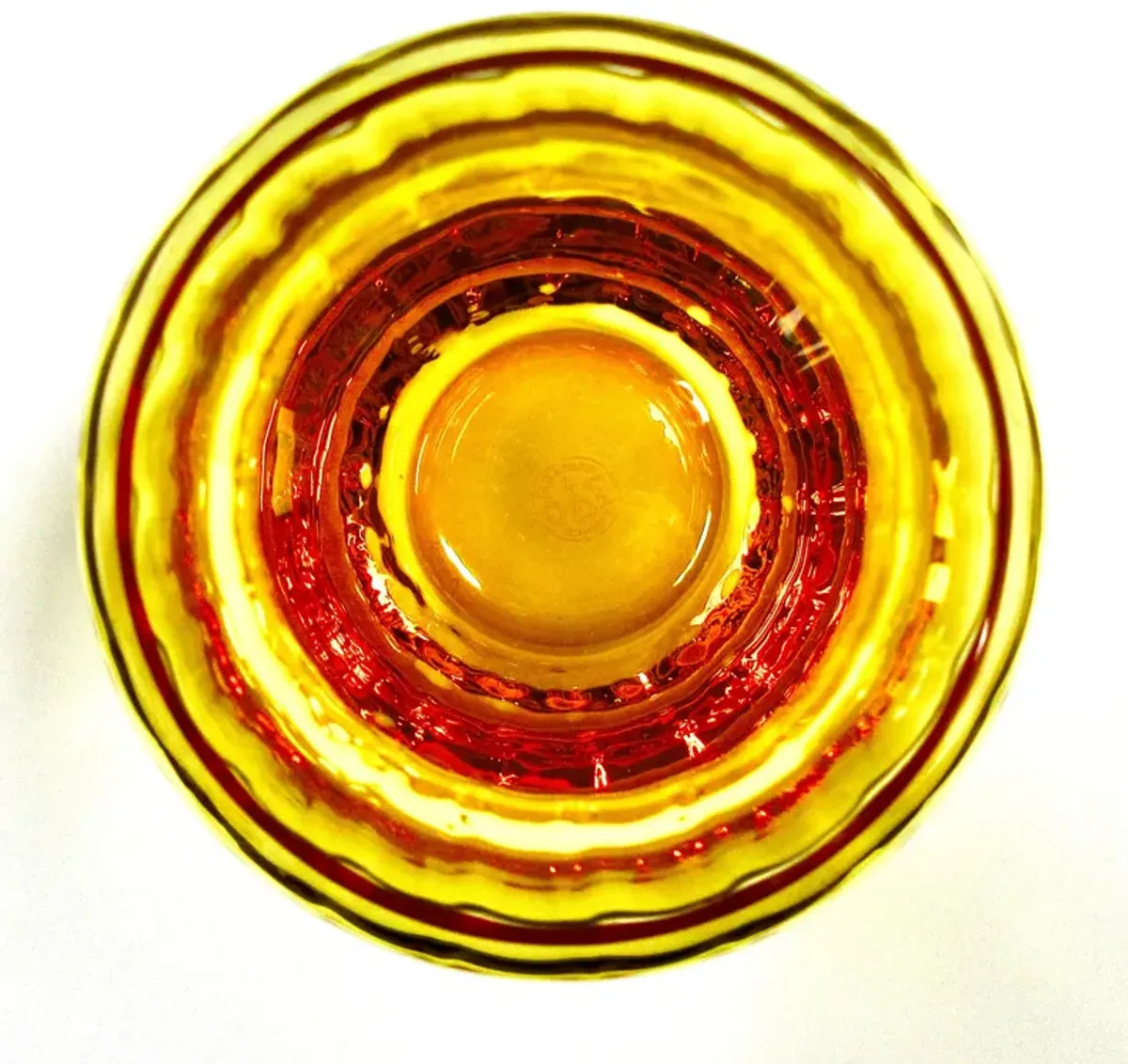 Baccarat Golden Amber Naiades Vase