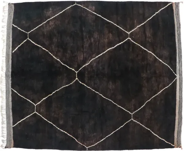 Large Earthy Moroccan Rug, 11'9 x 13'1