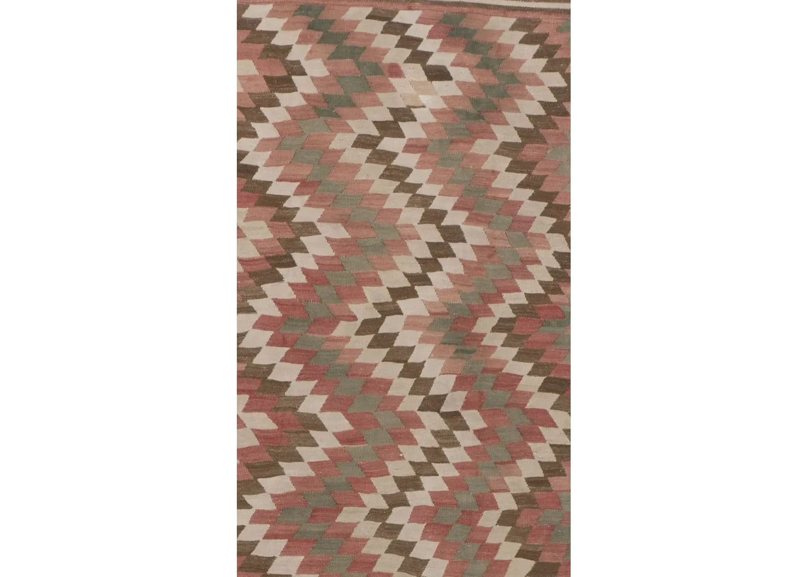 Turkish Kilim 5'5 X 9'2 - Beige