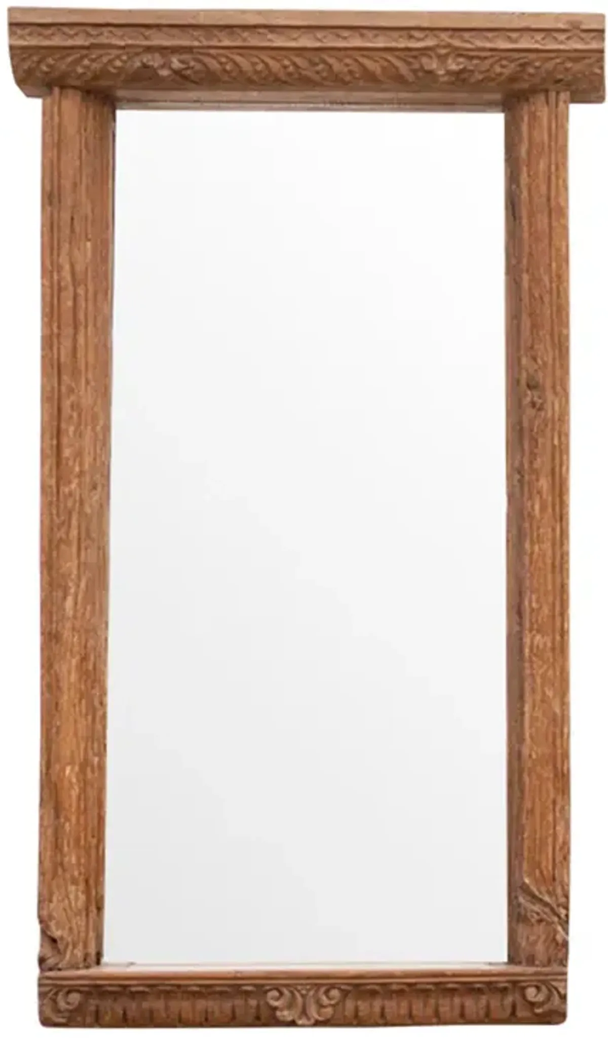 Pushkar Haveli Framed Mirror - Brown