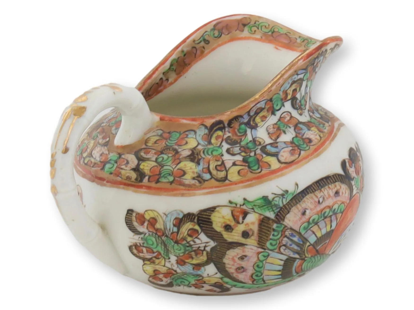 Chinese Thousand Butterfly Cream Pitcher