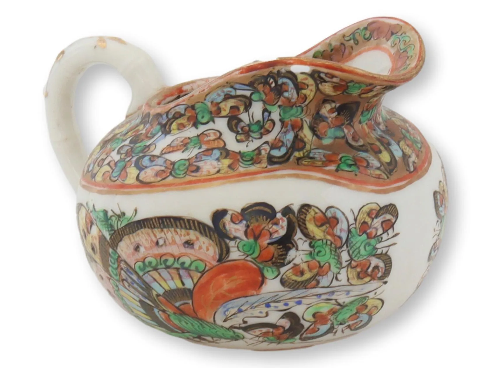 Chinese Thousand Butterfly Cream Pitcher