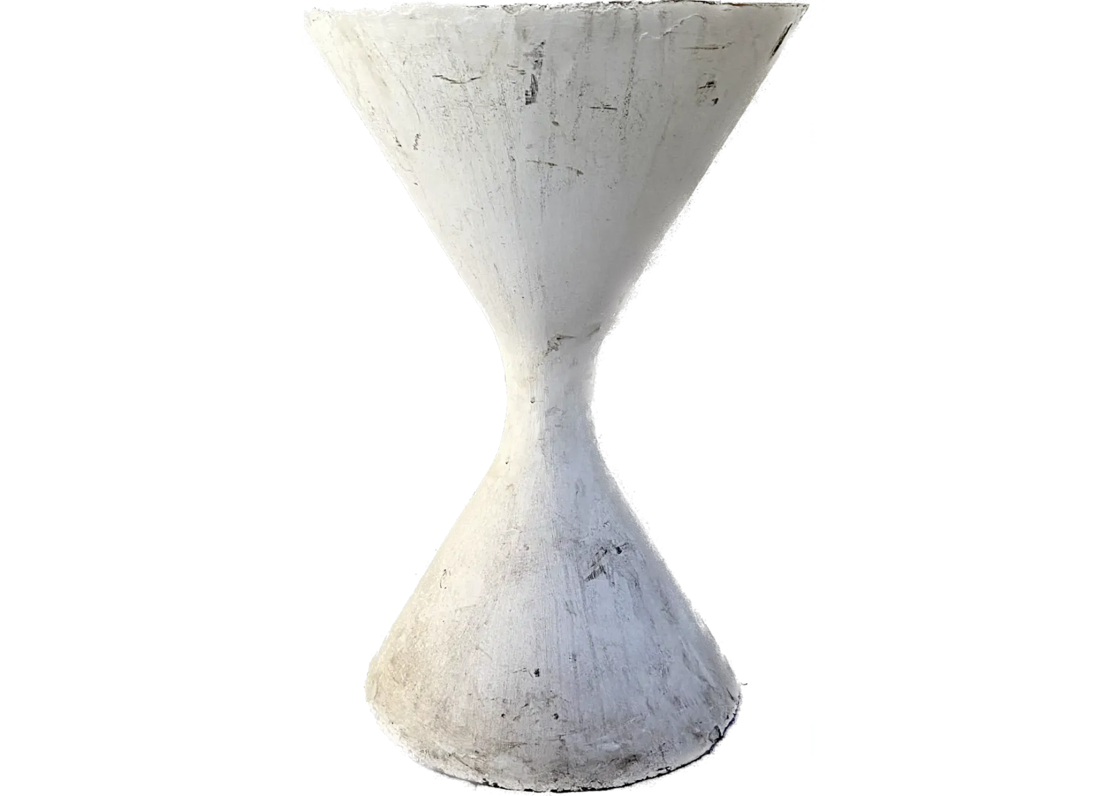 Willy Guhl Diabolo Planter - White - 15.75" W x 24" H