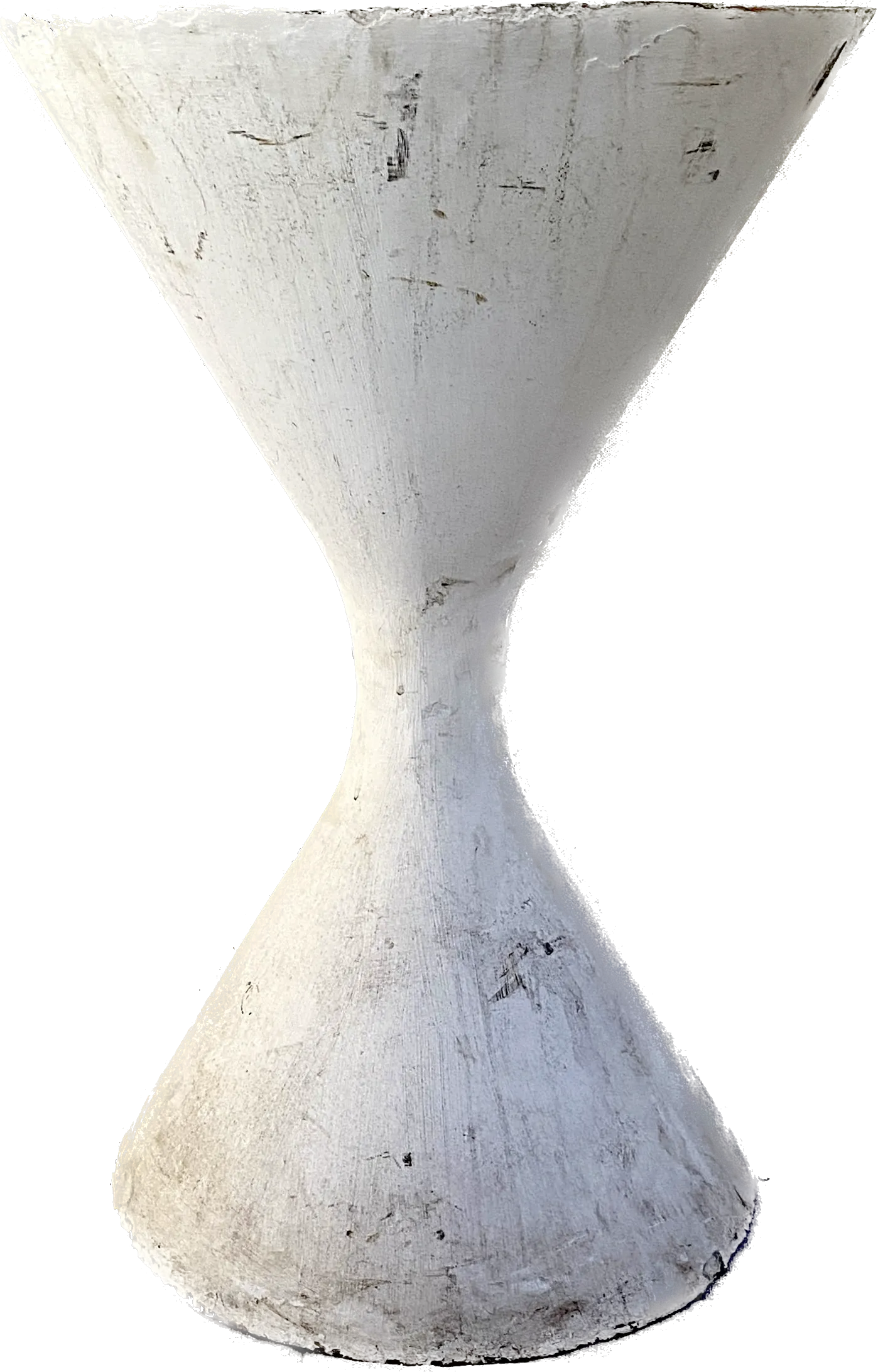 Willy Guhl Diabolo Planter - White - 15.75" W x 24" H