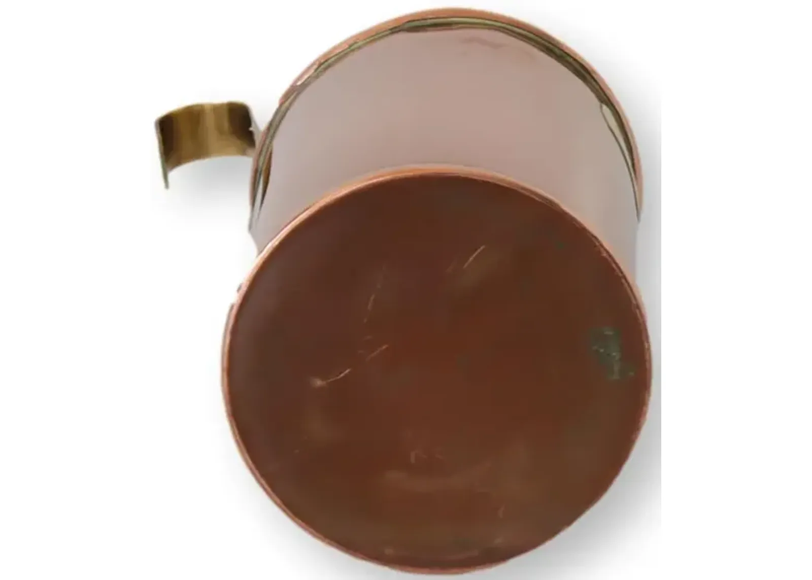 Copper Dairy Measures - Set of 3 - Brown