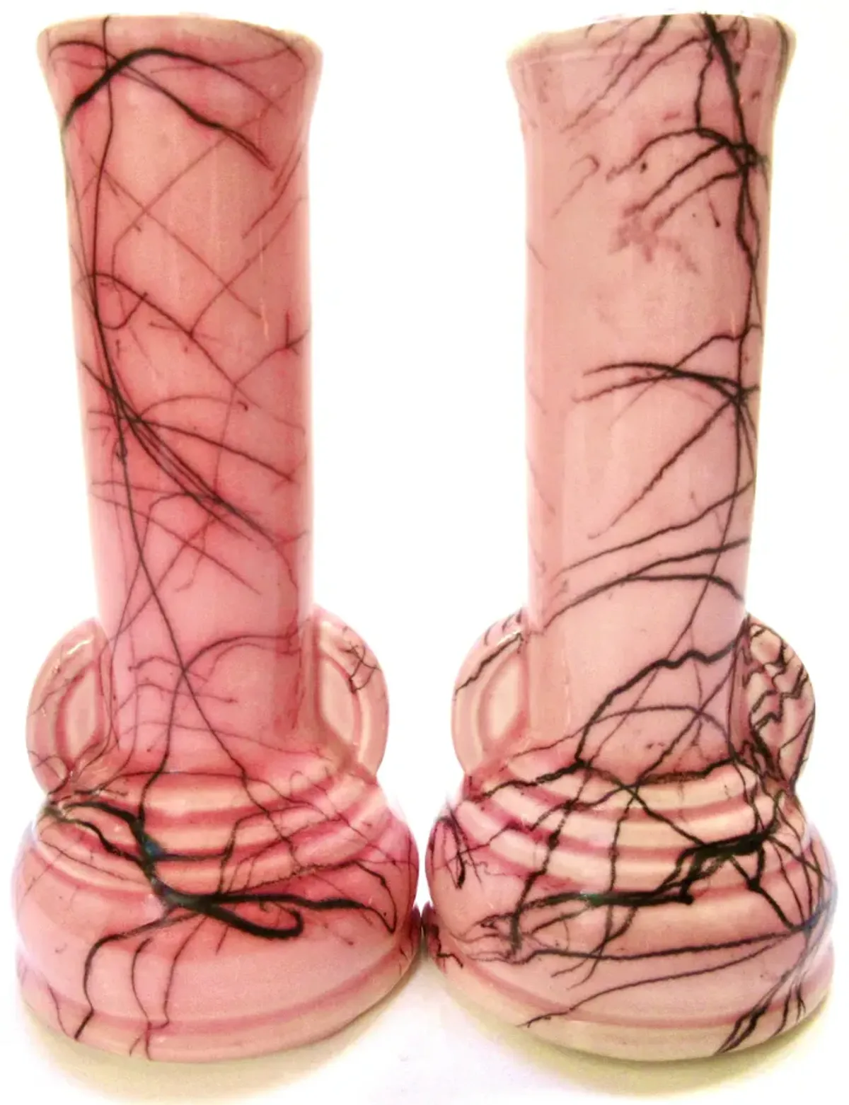 McCoy Spiderweb Vase Collection - Pink