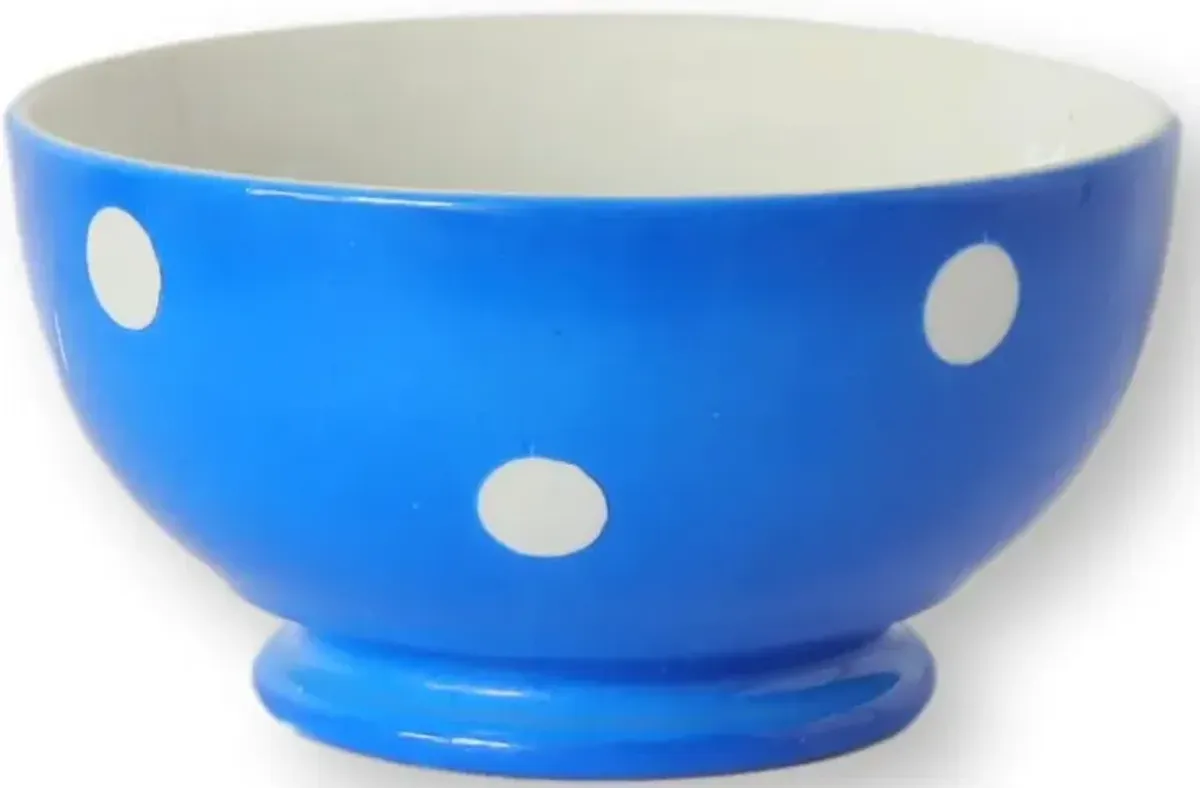 French Polka Dot Café au Lait Bowl