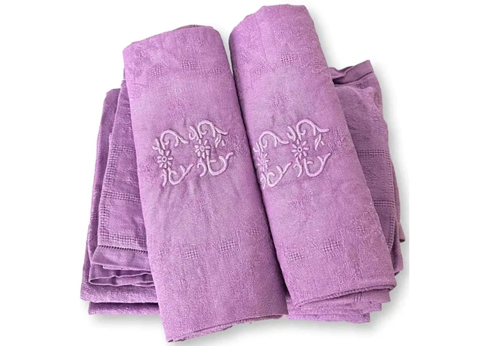 Antique Lavender French Dinner Napkins