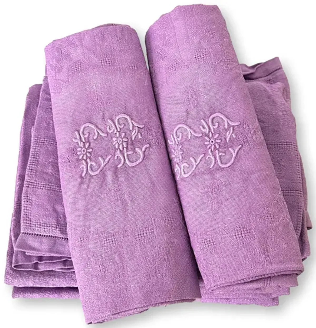 Antique Lavender French Dinner Napkins