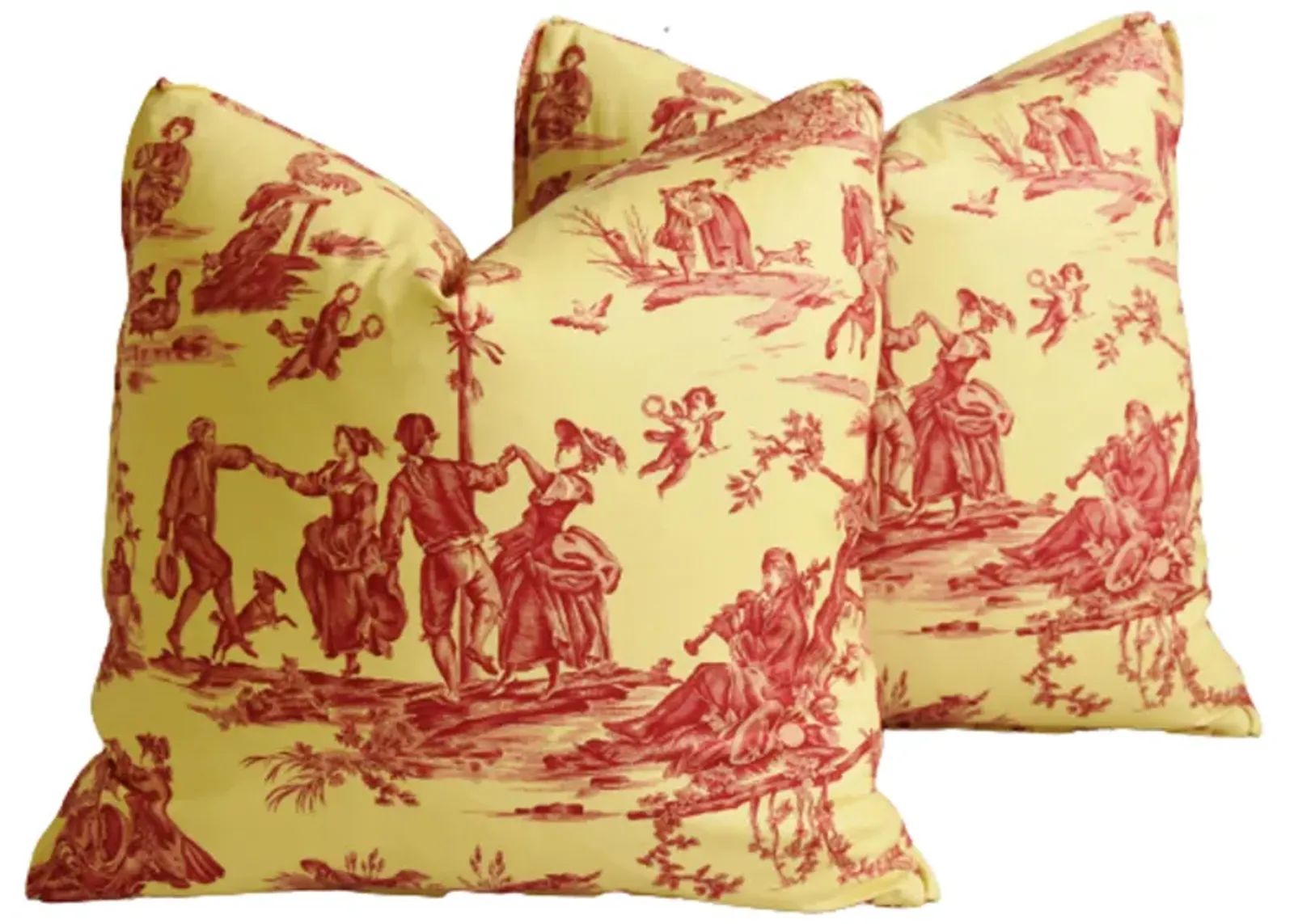 Pierre Deux French Toile Pillows - Set of 2