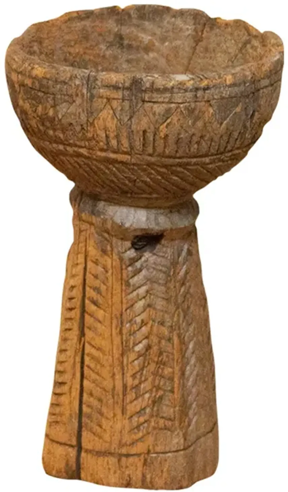 Farmhouse Indian Candle Holder-Similpal - de-cor