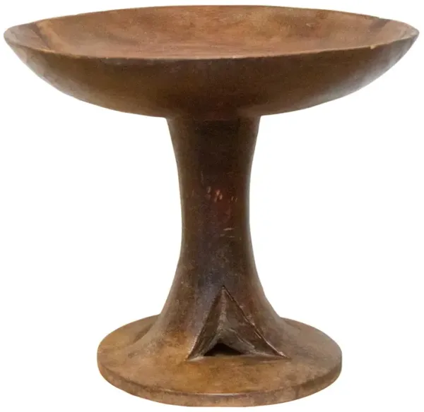 Small Vintage Naga Round Table