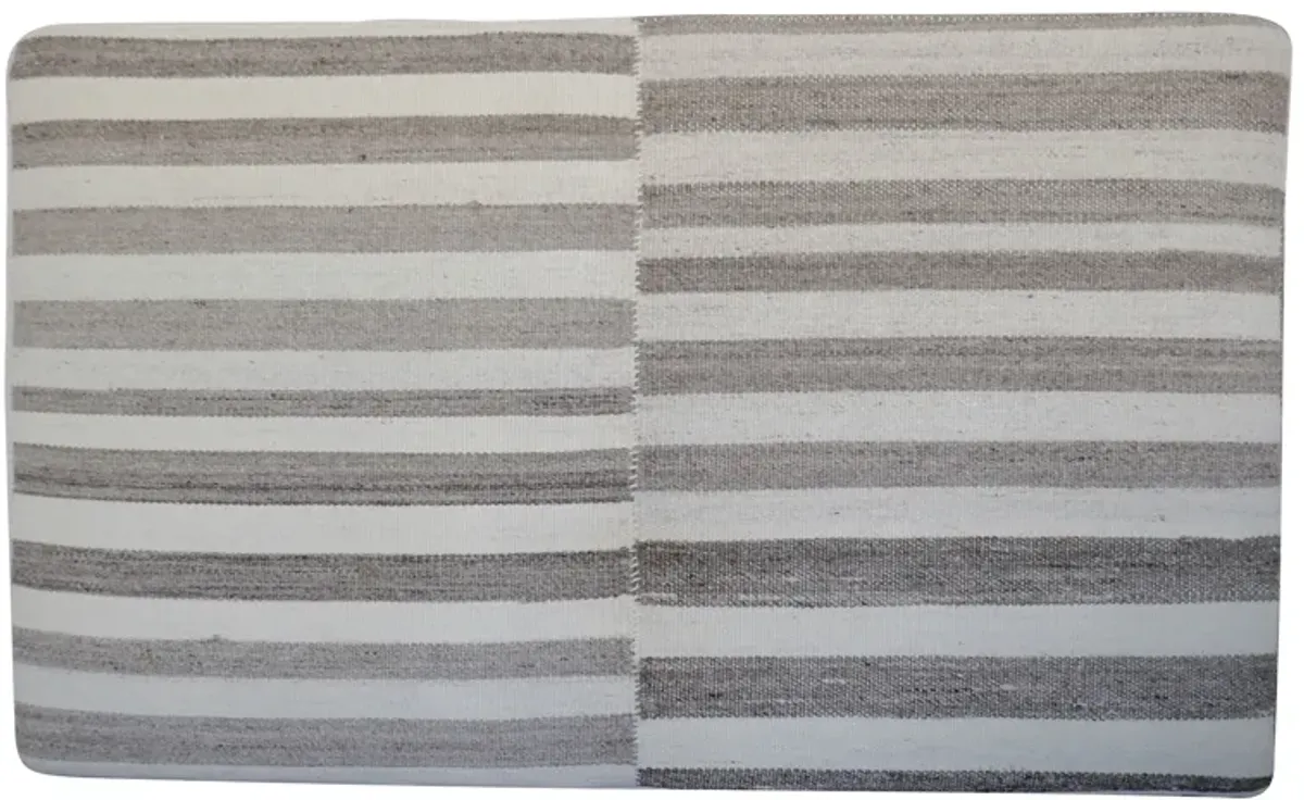 FI Vintage Berber Kilim Cocktail Ottoman