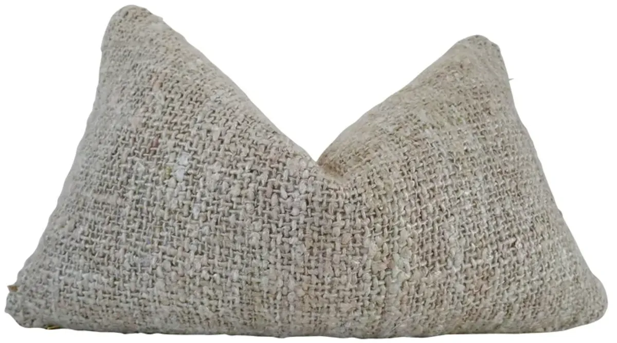 Luxe Italian Sand Mesh Linen Pillow