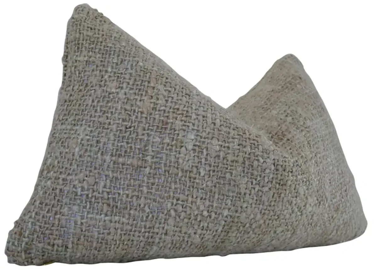 Luxe Italian Sand Mesh Linen Pillow