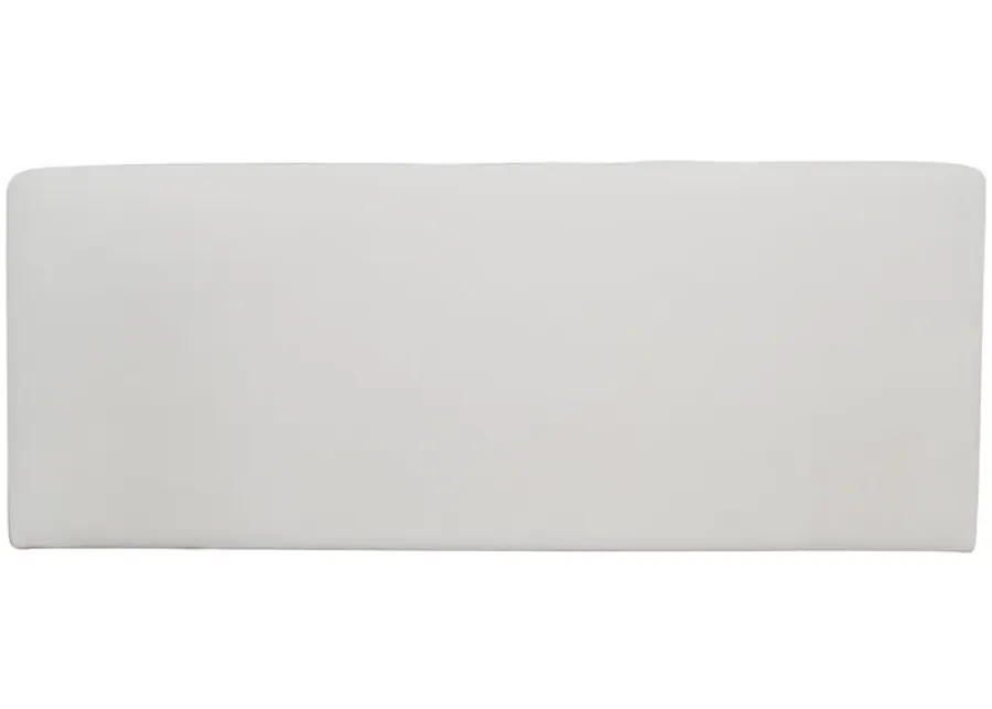 Cloud White Shearling Bench/Ottoman