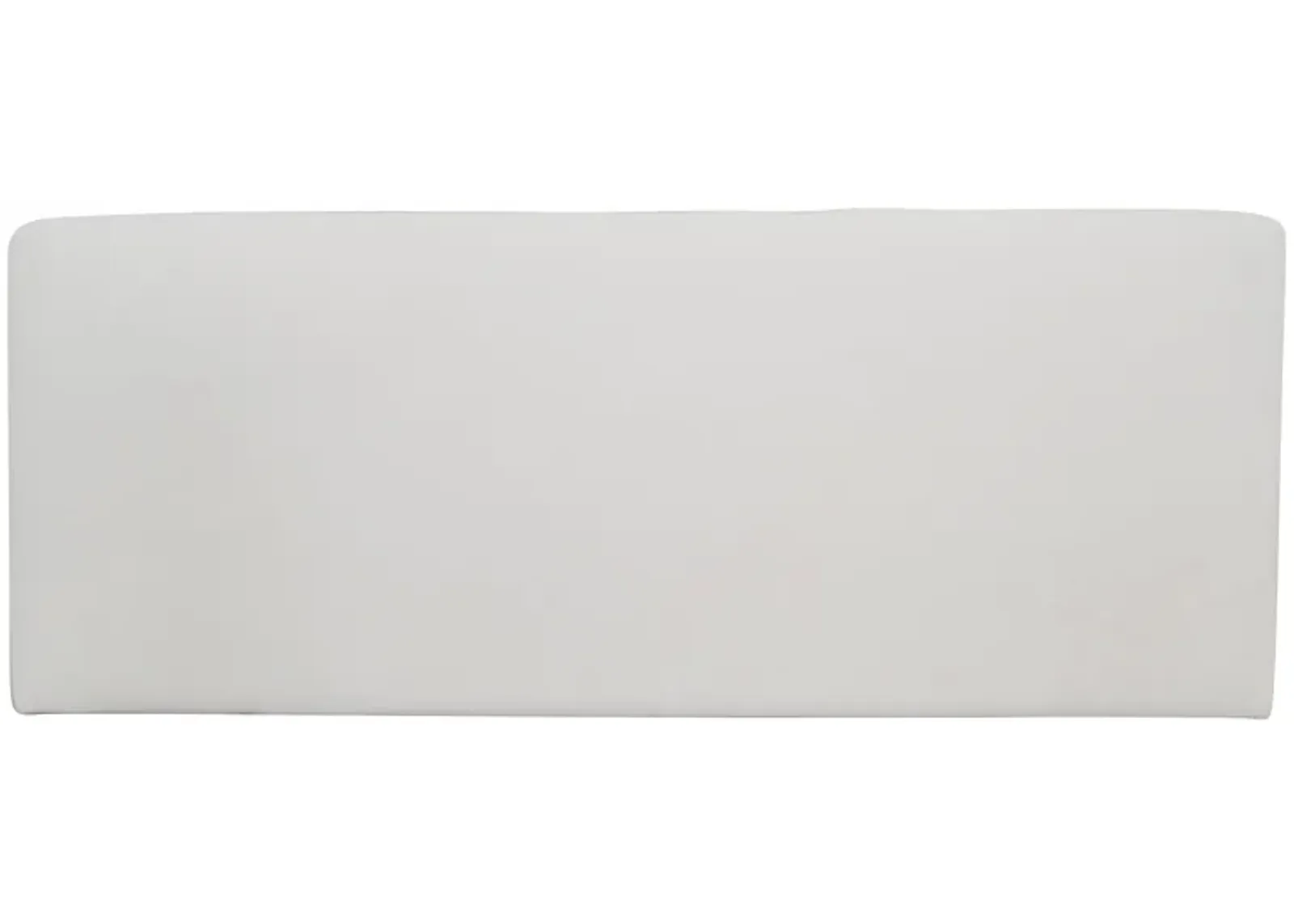 Cloud White Shearling Bench/Ottoman