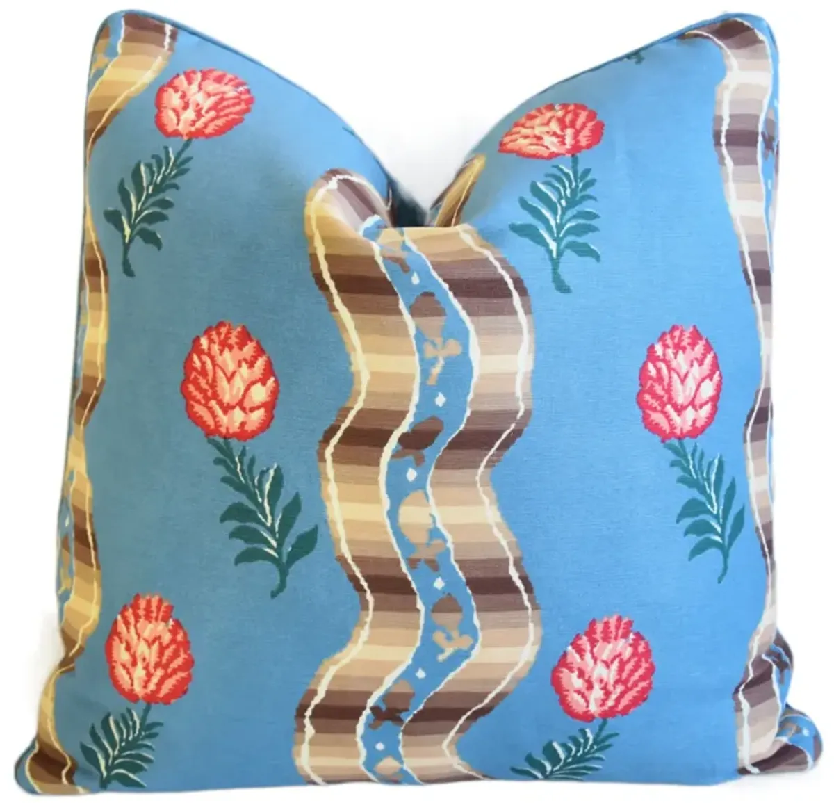 Pierre Frey Pommes de Pin Floral Pillow