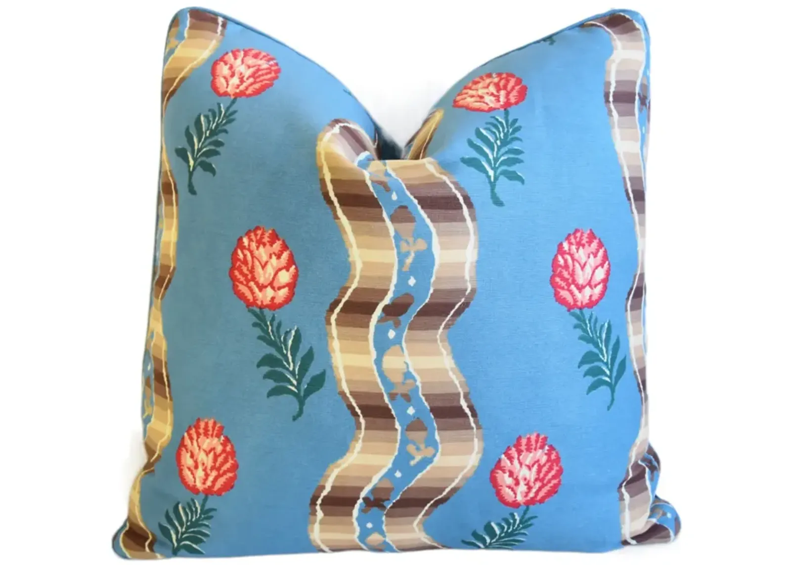 Pierre Frey Pommes de Pin Floral Pillow