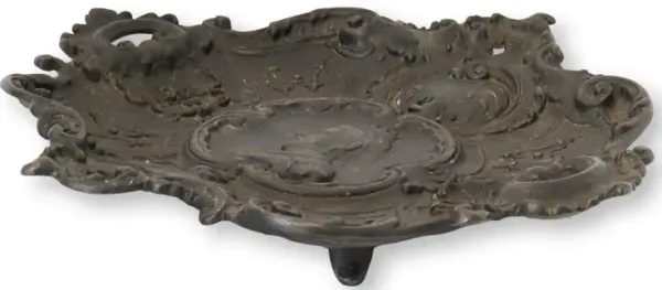 1887 Queen Victoria Golden Jubilee Tray - Rose Victoria - Black