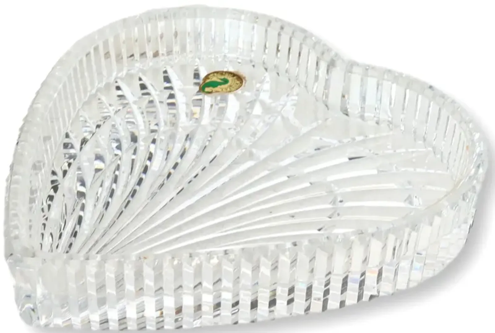 Waterford Crystal Heart Shaped Dish