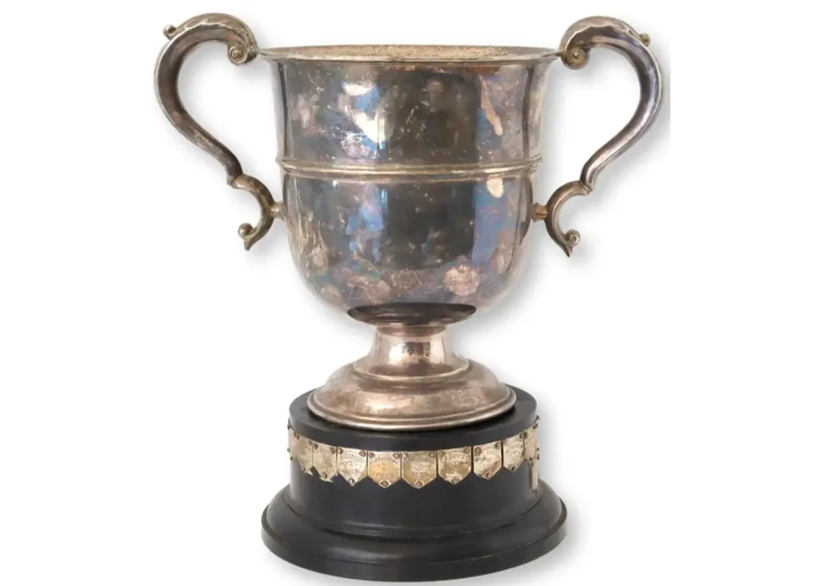 Large 1920s Ladies Singles Tennis Trophy - Silver