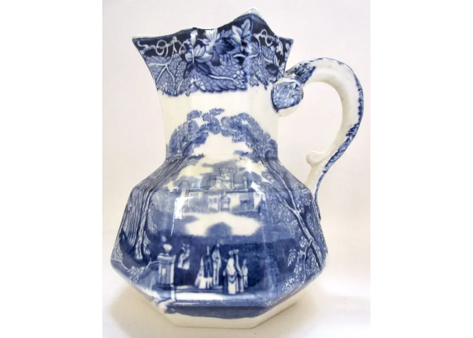 Mason's English Ironstone Jug - Blue