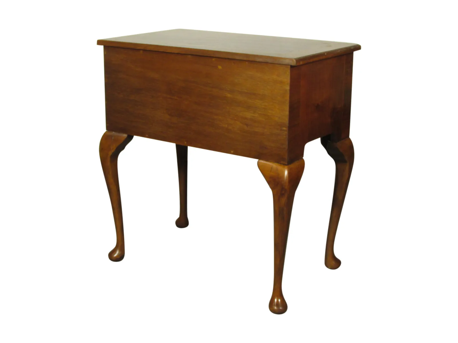 Early 20th-C. English Walnut Lowboy - Brown