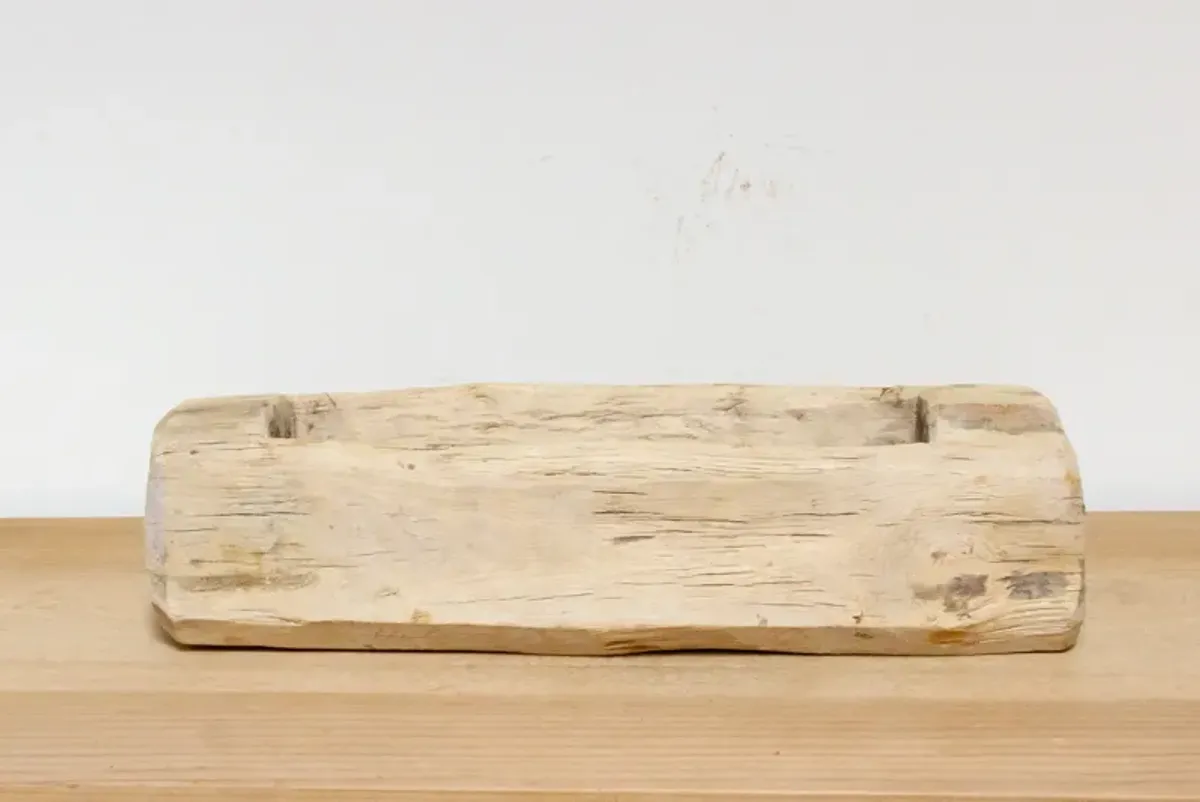 Miji Log Trough Bowl