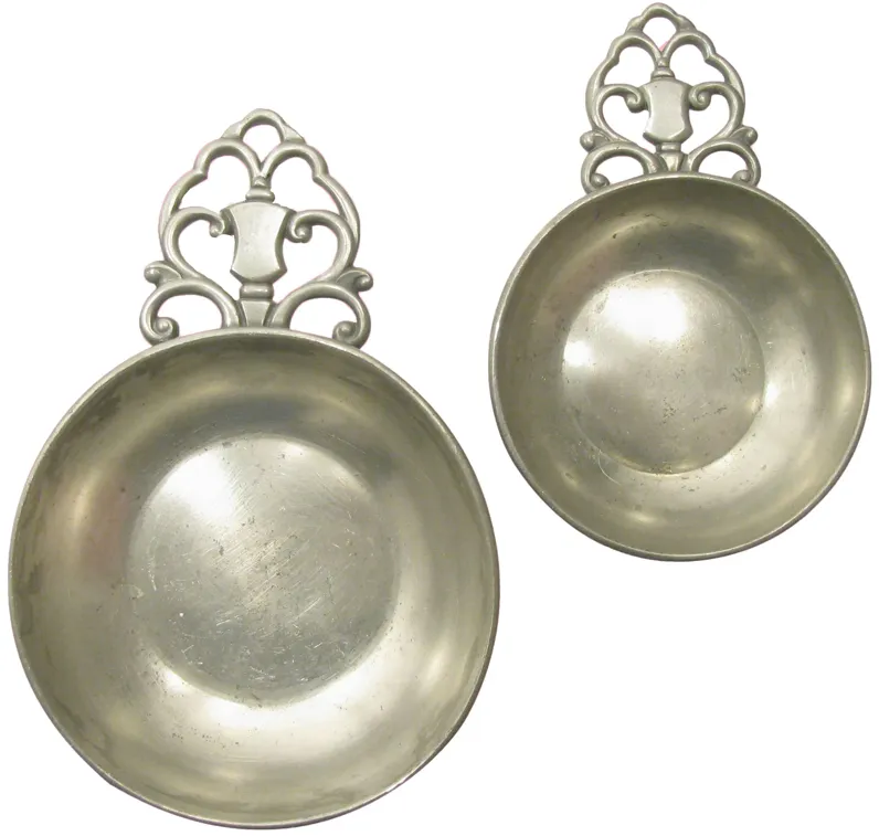 Royal Holland Pewter Porrigers - Set of 2